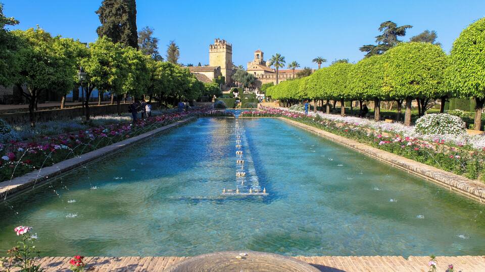 Alcázar de los Reyes Cristianos, Córdoba (España).