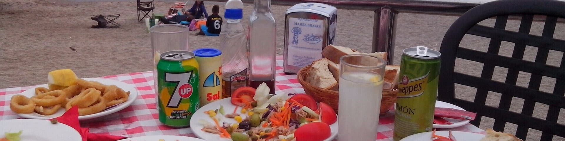 This day at this beach at this restaurant is one of my favorite memories of my year living in Murcia, Spain. If you're ever in Cartagena, Spain, do yourself a favor and go here!
#FoodieFinds
#Murcia