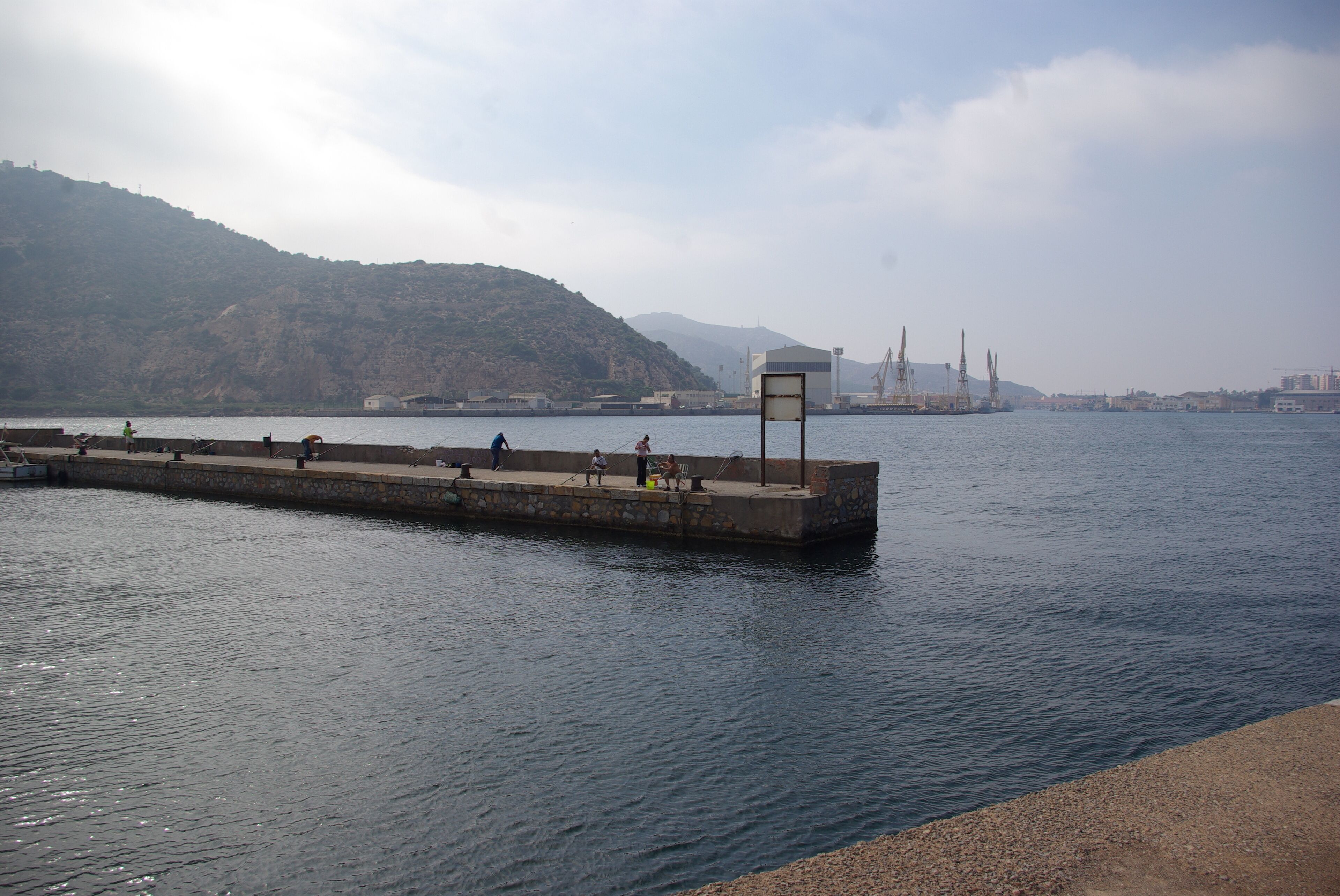 CARTAGENA PUERTO MUELLE PESCADORES