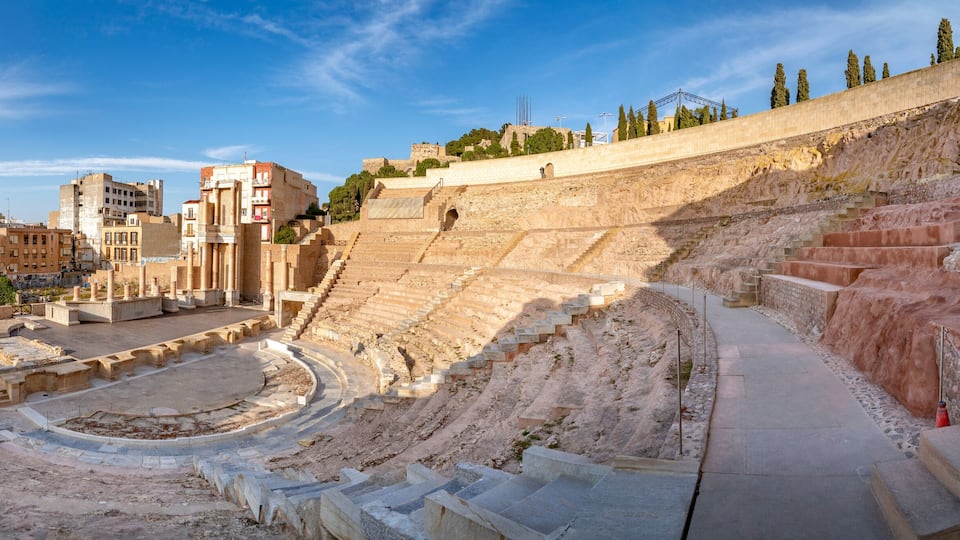 Cartagena Spain roman amphitheater