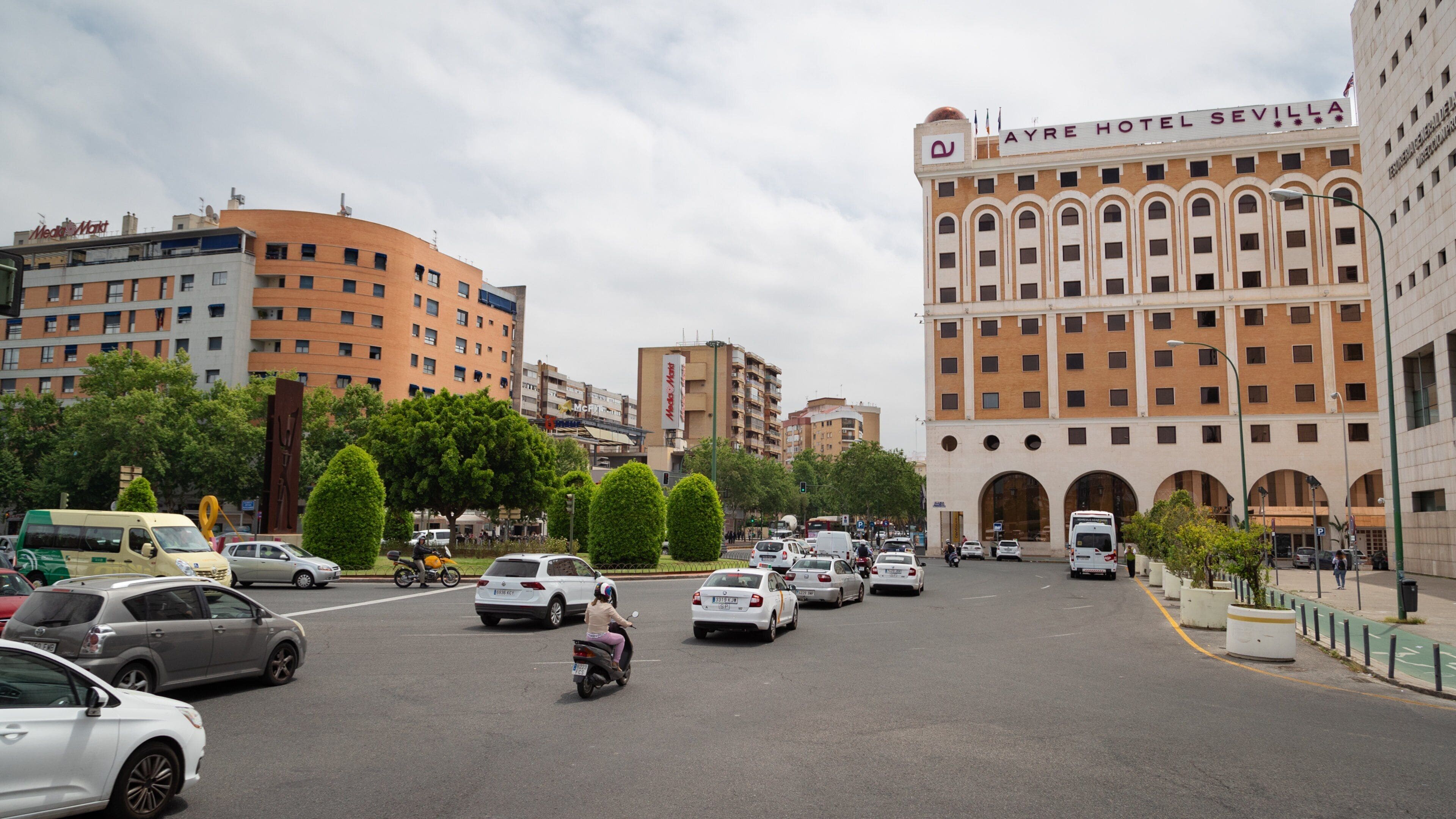 Distrito San Pablo-Santa Justa showing a city
