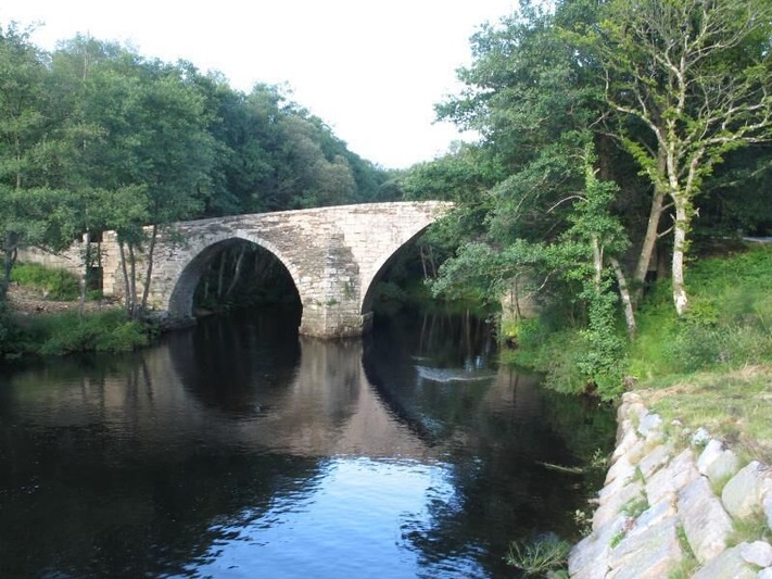 Rio Parga. Ponte de San Alberte