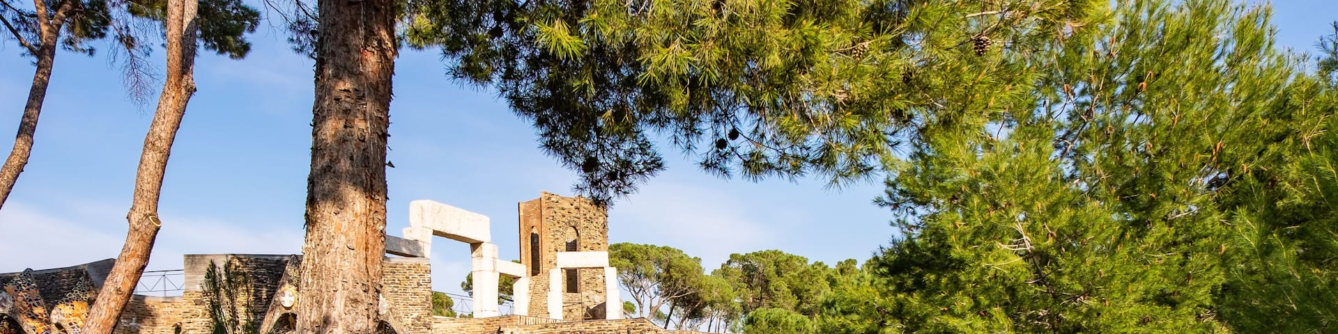 Colonia Guell in Barcelona, Catalonia, Spain.
