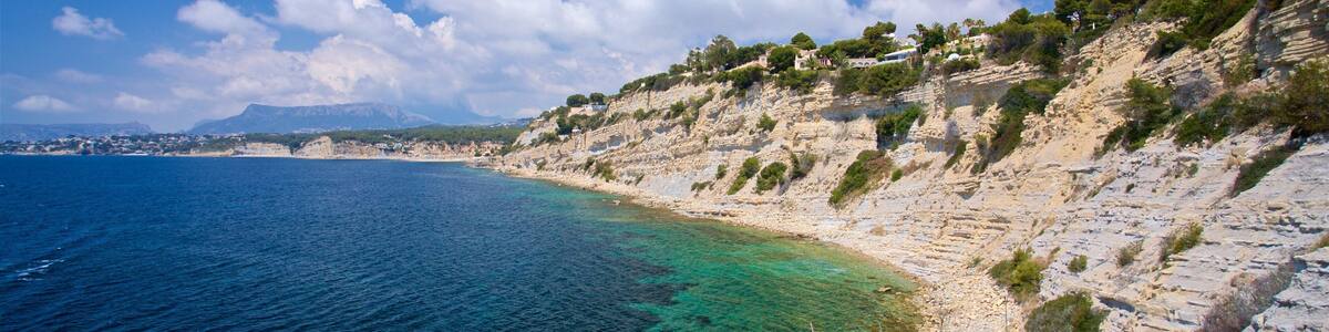Benissa Coast featuring general coastal views and rugged coastline