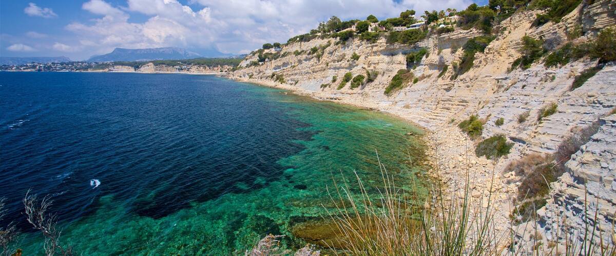 Benissa Coast featuring general coastal views and rugged coastline