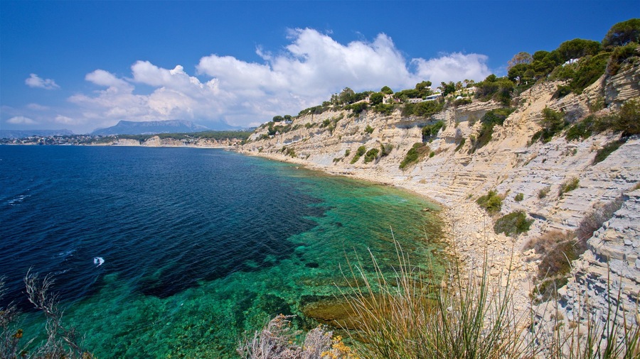 Benissa Coast featuring general coastal views and rugged coastline