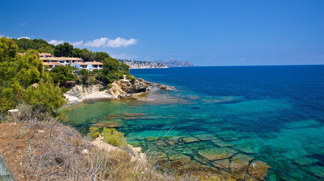 Benissa Coast showing general coastal views