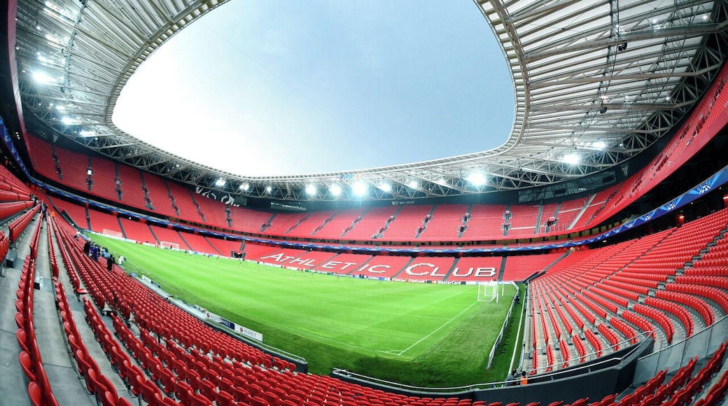 San Mamés Stadium in Bilbao, Basque Country, Spain