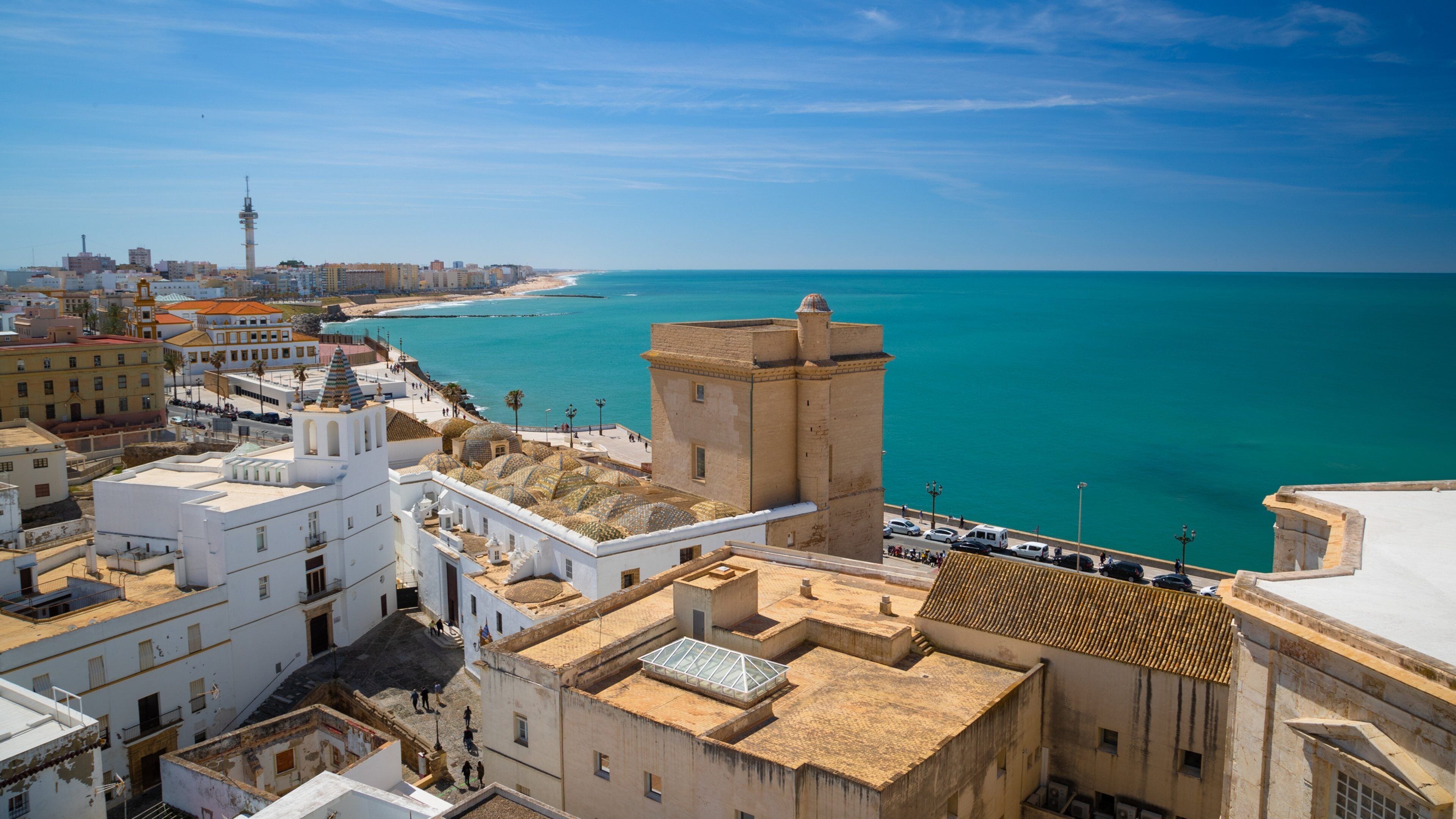Old Town showing a coastal town, general coastal views and landscape views