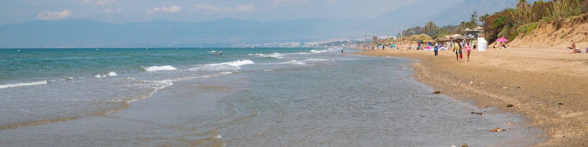 Nikki Beach featuring a beach and general coastal views