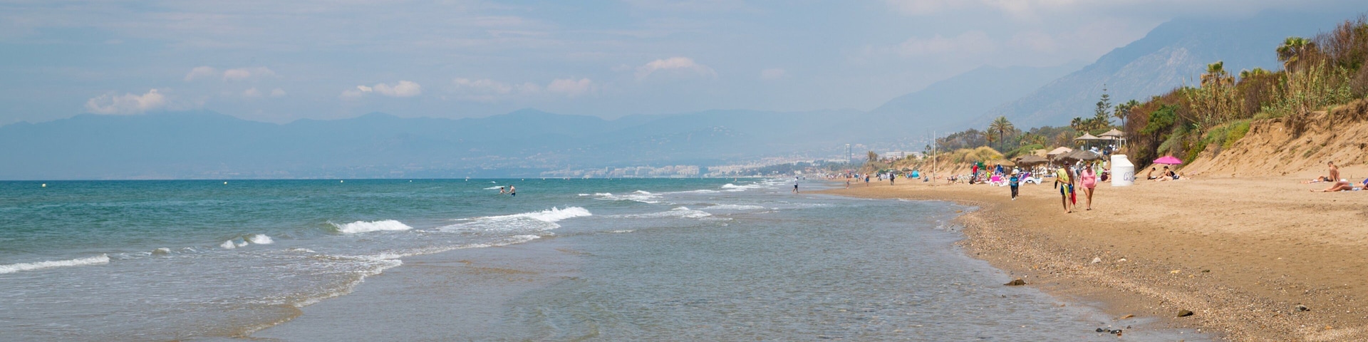 Nikki Beach featuring a beach and general coastal views
