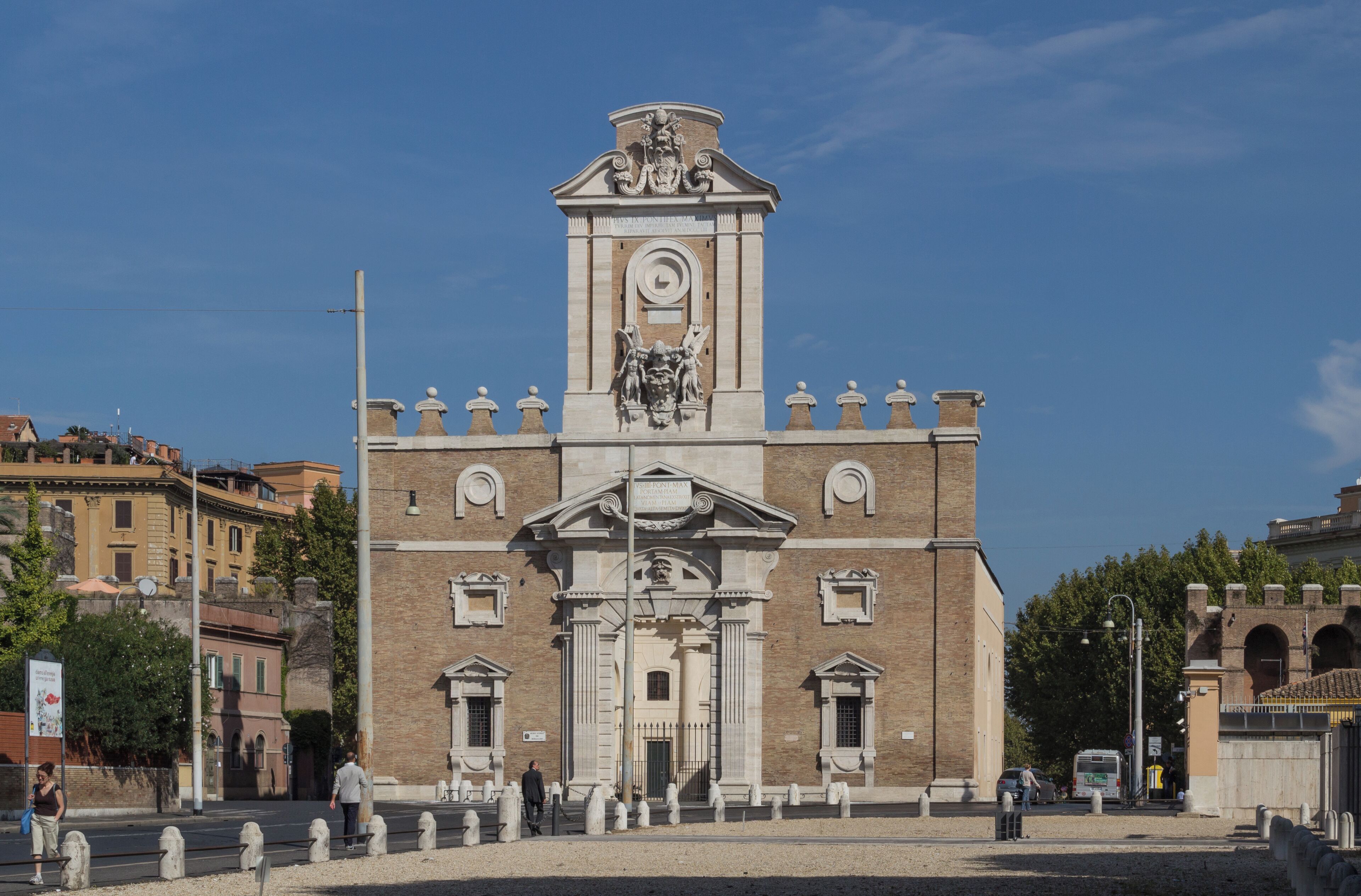 Porta Pia, Rome, Italy