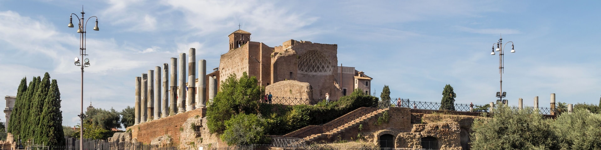 Roman Forum near Colosseum, Rome, Italy