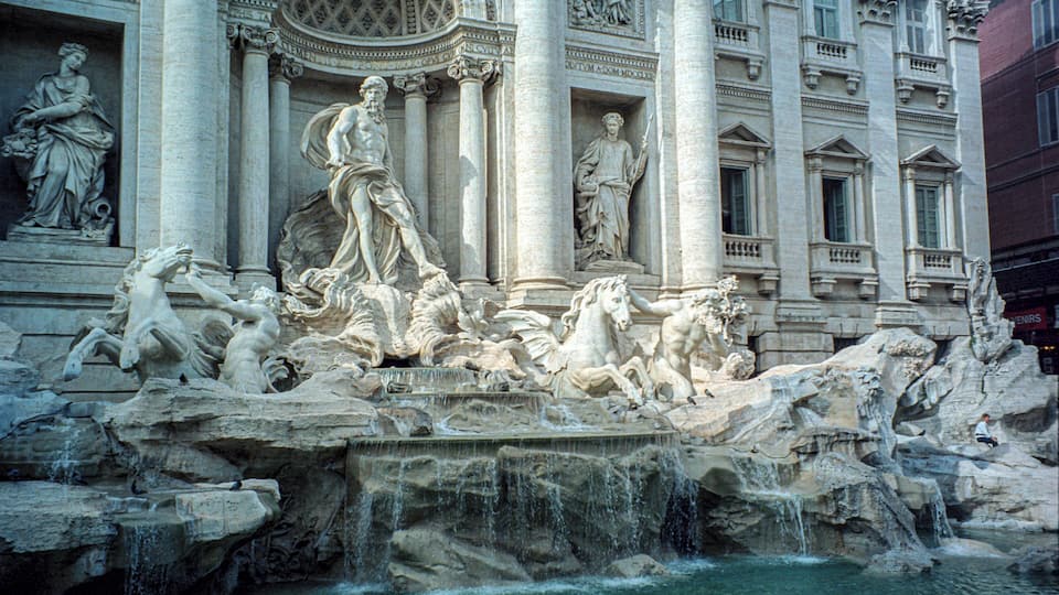 Roma, fontana di Trevi