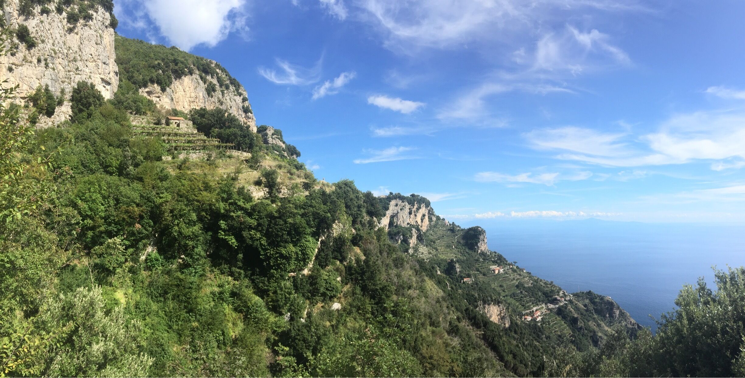 Just about 2/3rds of a mile in from the trail head