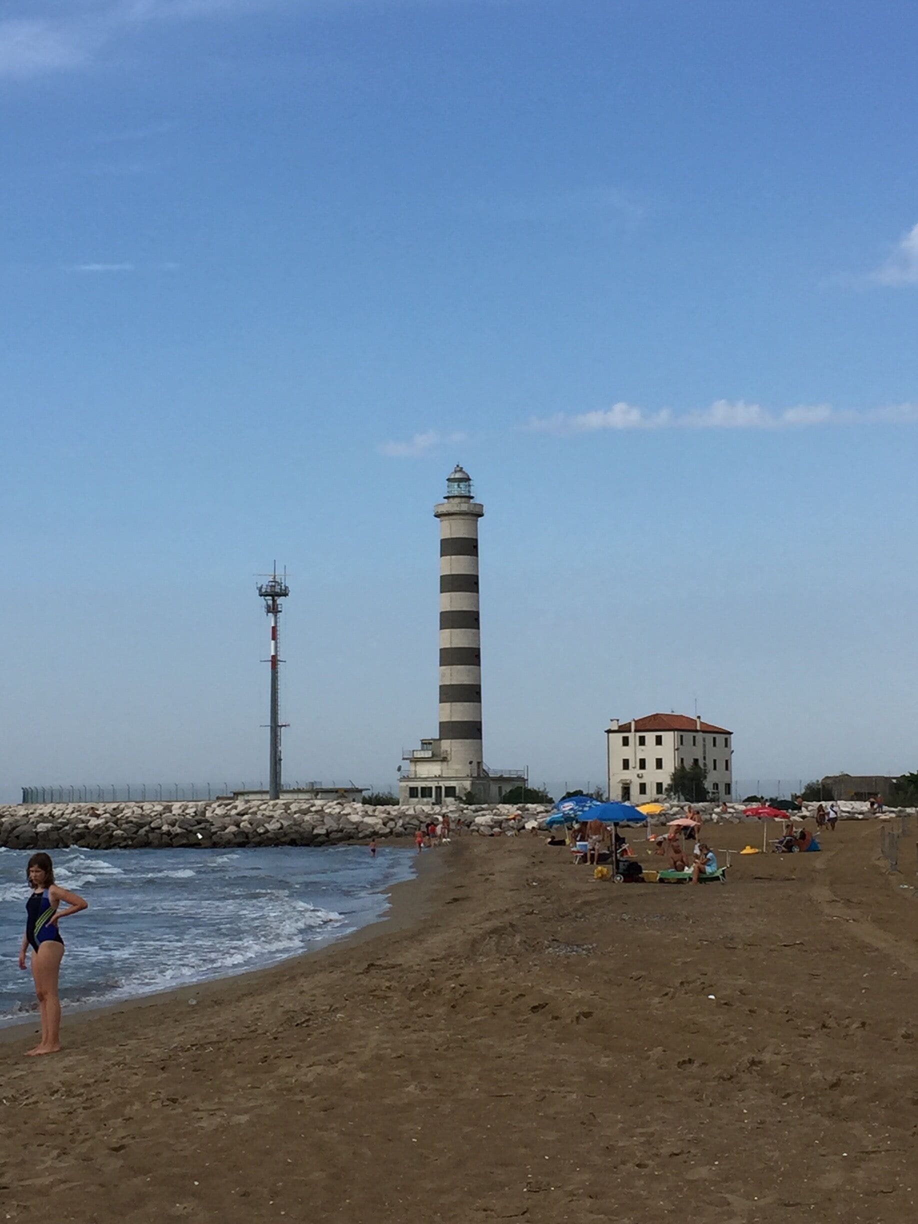 The lighthouse at Lido di Jesolo.