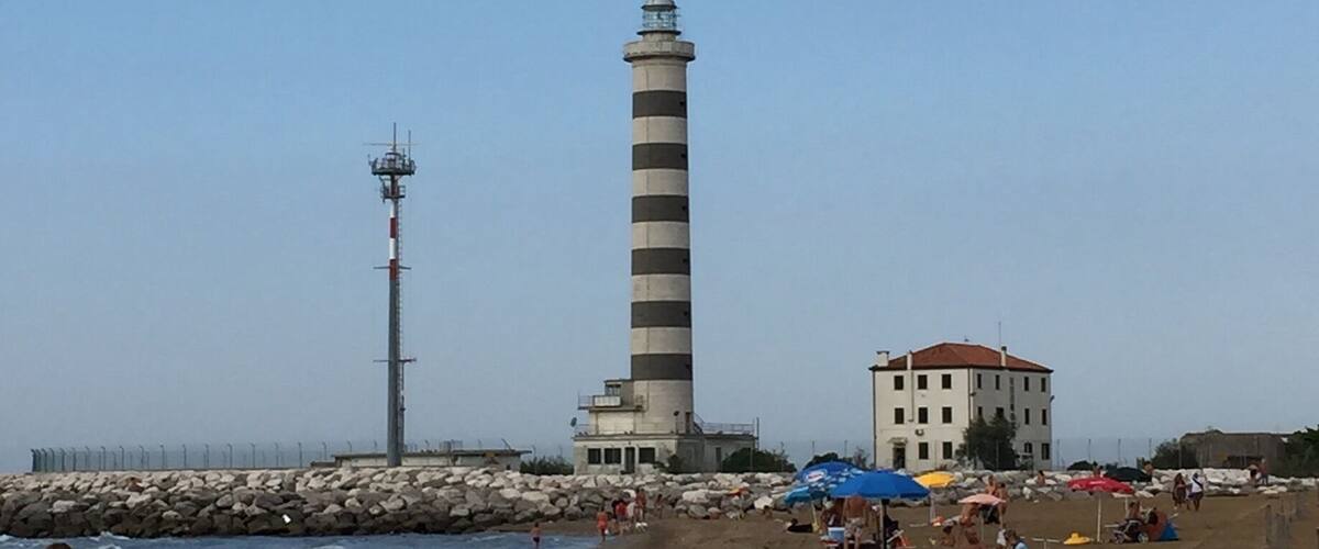 The lighthouse at Lido di Jesolo.