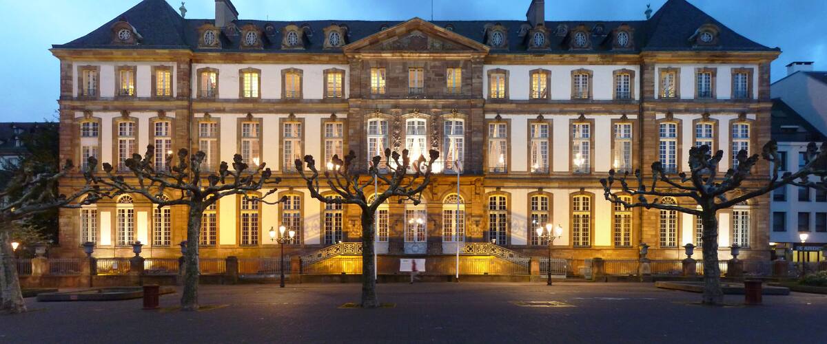 Hôtel de Hanau, hôtel de ville de Strasbourg en octobre 2013.