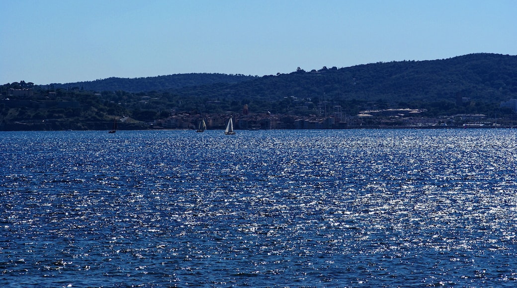 Sainte-Maxime - Avenue de Général Leclerc - View South on St-Tropez