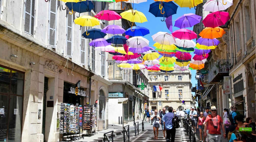 Centro de la ciudad de Arles