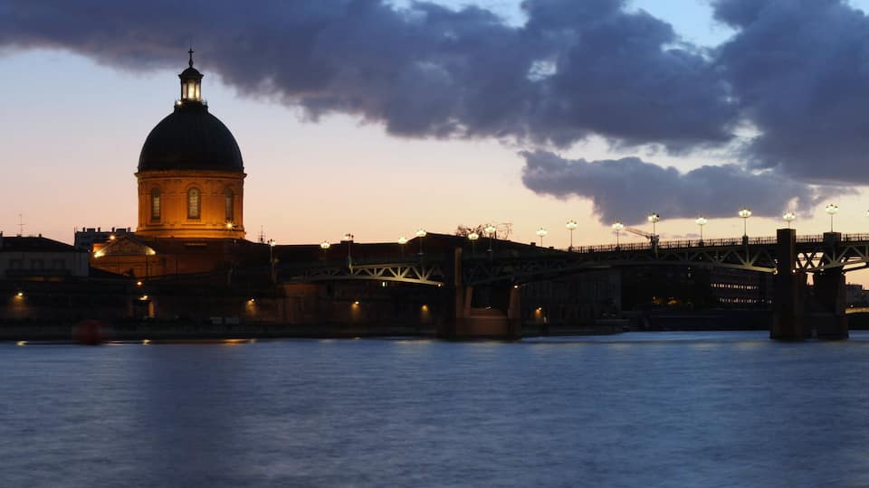 Panorama du Pont-Saint Pierre et Dome de la Grave