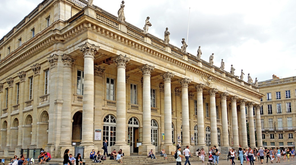 PLEASE, NO invitations or self promotions, THEY WILL BE DELETED. My photos are FREE to use, just give me credit and it would be nice if you let me know, thanks. Grand Theatre of Bordeaux is home to the Opéra National de Bordeaux, as well as the Ballet National de Bordeaux.