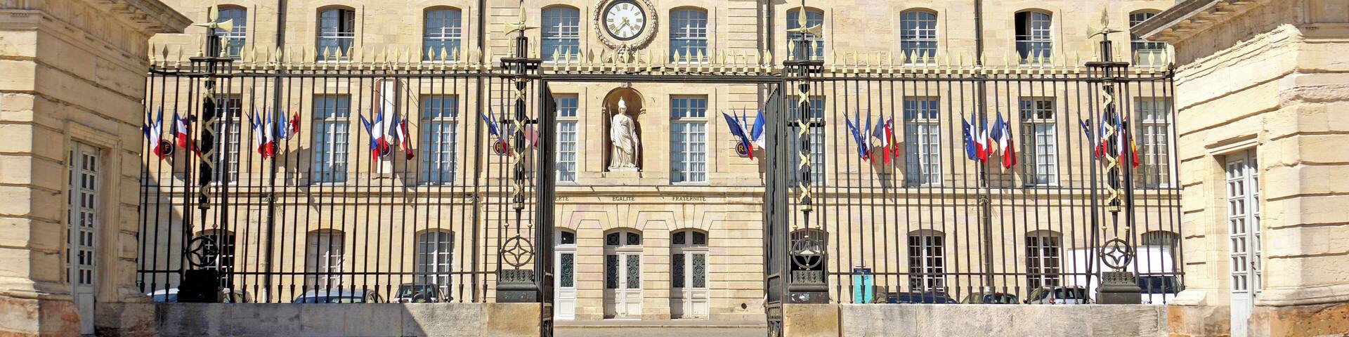 PLEASE, NO invitations or self promotions, THEY WILL BE DELETED. My photos are FREE to use, just give me credit and it would be nice if you let me know, thanks. Palais des Ducs de Bourgogne was home to the Dukes of Burgundy, building started around 1365. The palace of Burgundian Dukes is situated in the centre of the city. It is now the city hall with the mayor's office and other administrative offices.