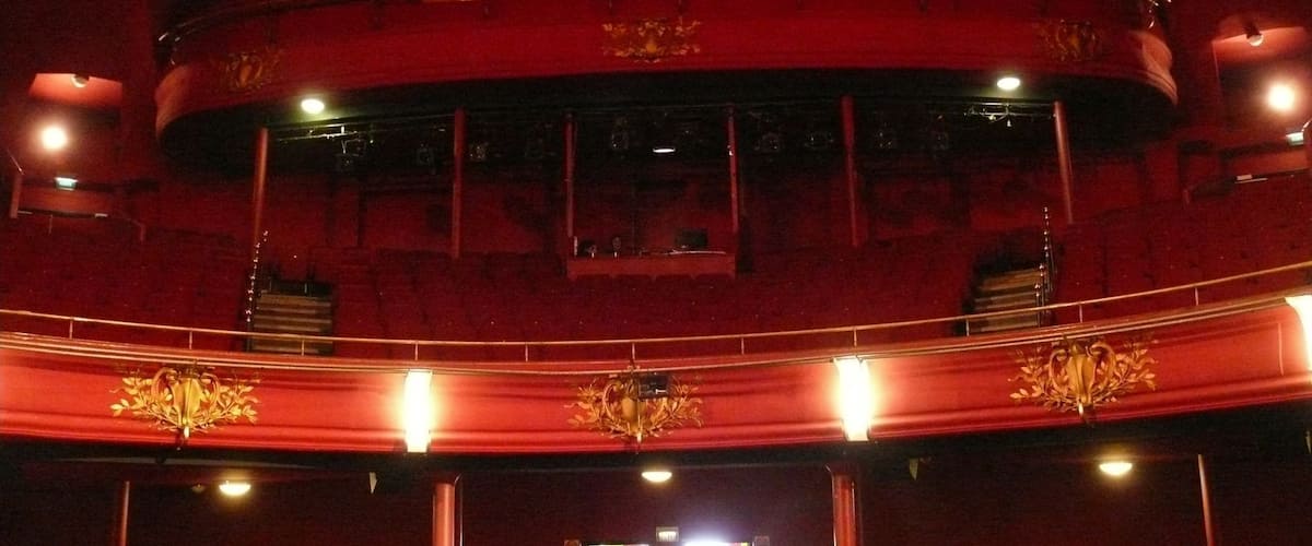 The theater Sebastopol in Lille seen from inside (Nord, France).