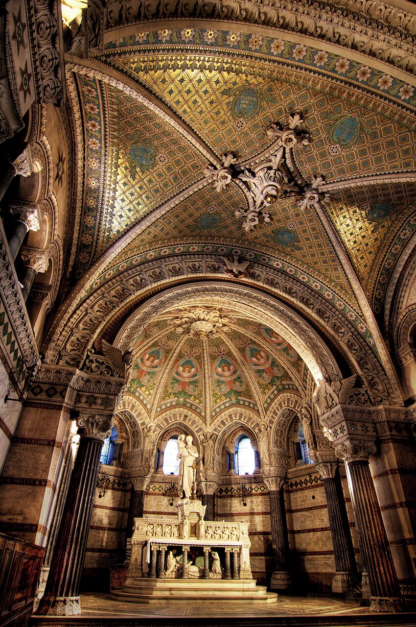 The main Basilique, a truly awesome Sacred place, is currently under renovation process (June 2012) so I had to content with this Crypt temple located right under it. I learned an important lesson that day, never get too excited when planning to visit a major landmark or building as it could be under renovation. Snif..... next time. Didn't had the time to find out the name of this temple nor found it on the net, maybe some kind visitor can help me on this. Thanks in advance. Hit "L" to view on black or at full size in the drop-down menu, 1280 x 850 pixels. This image and many more from my Photostream are licensed under Creative Commons licence. Author: Salva Barbera. You can use this image on websites, blogs or other media projects without my permission as long as you credit me as the Author. My images may not be used for any profane or immoral purpose or to incite violence or hatred. Please read the Creative Commons image licence guidelines before downloading. A link back to my Flickr account is not mandatory but highly appreciated.