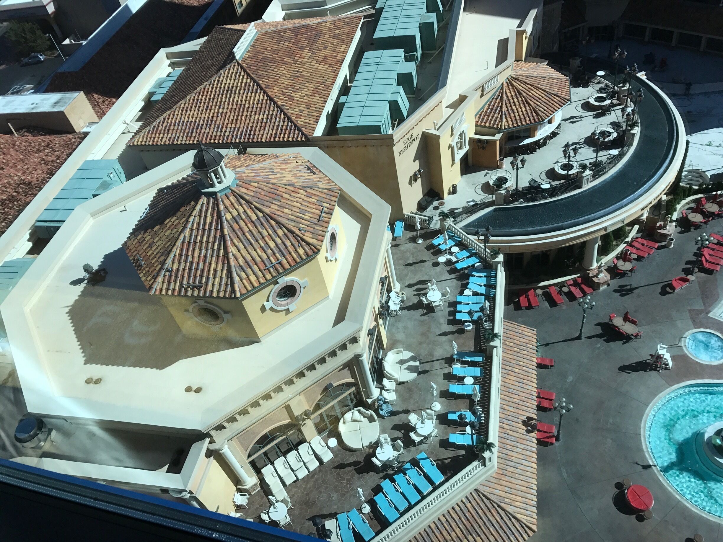 Gorgeous pools and lounges make Peppermill an oasis in the Nevada desert.