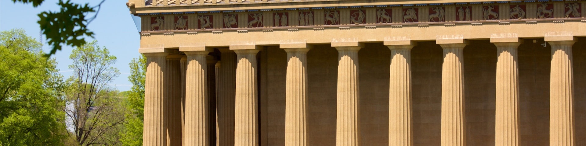 West End showing heritage architecture and an administrative buidling as well as a couple