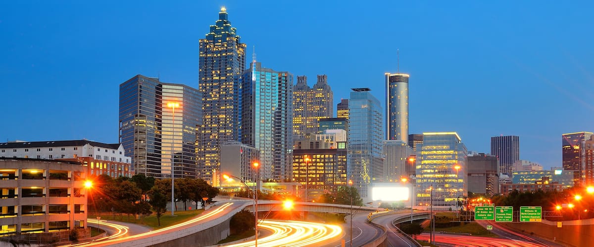Skyline of Downtown Atlanta, Georgia