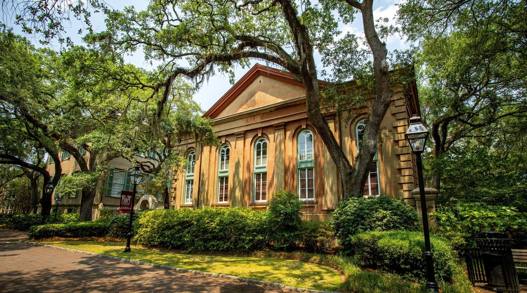 Downtown Charleston which includes heritage elements