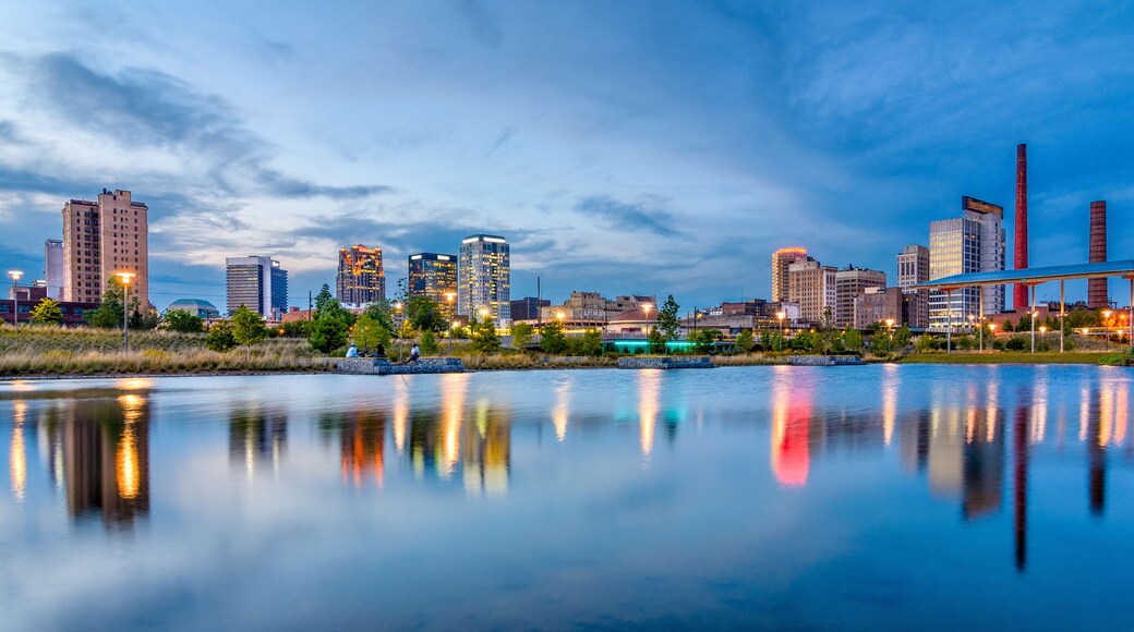 Birmingham, Alabama, USA downtown city skyline.