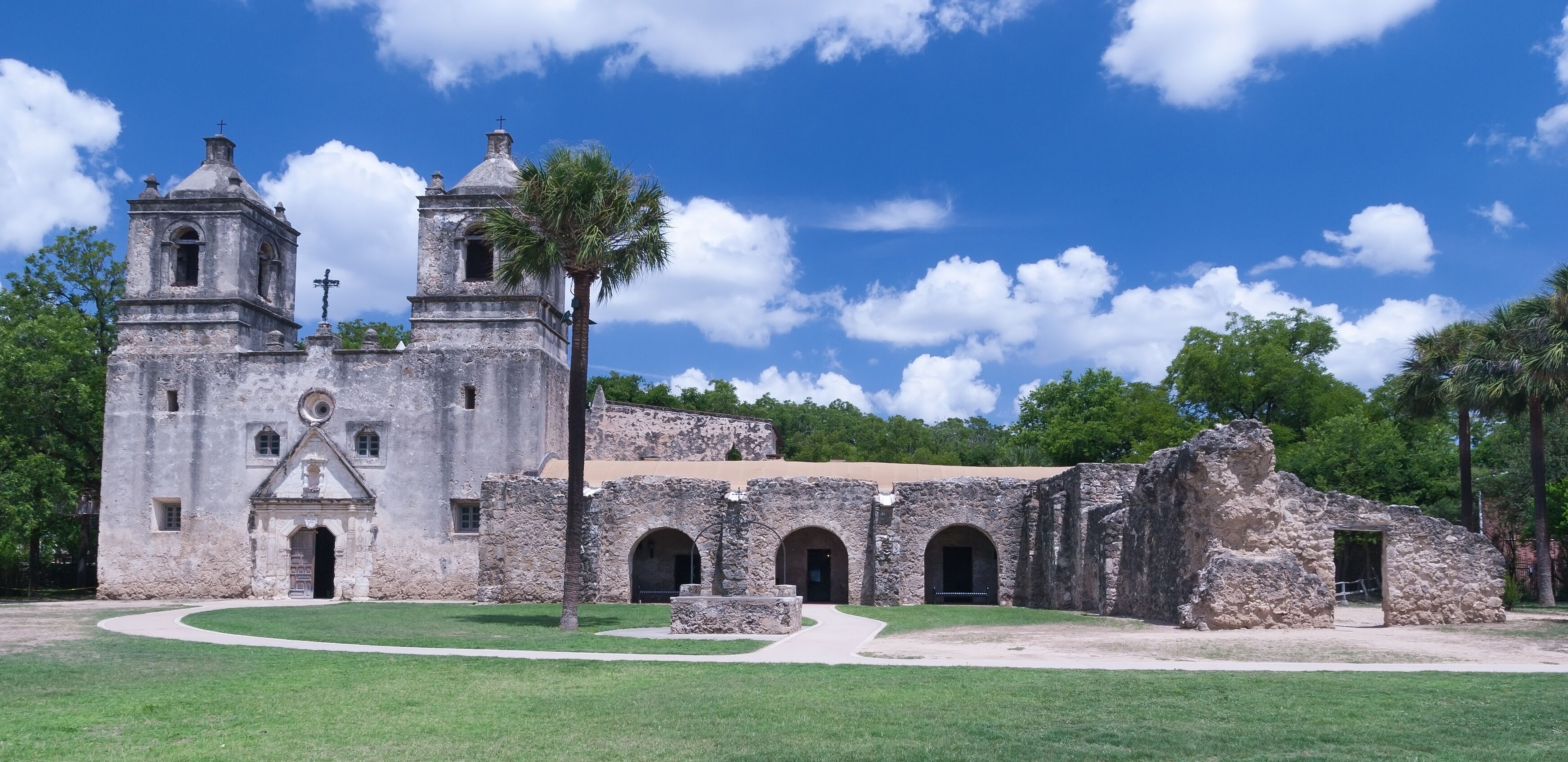 Mission Concepcion in San Antonio, Texas