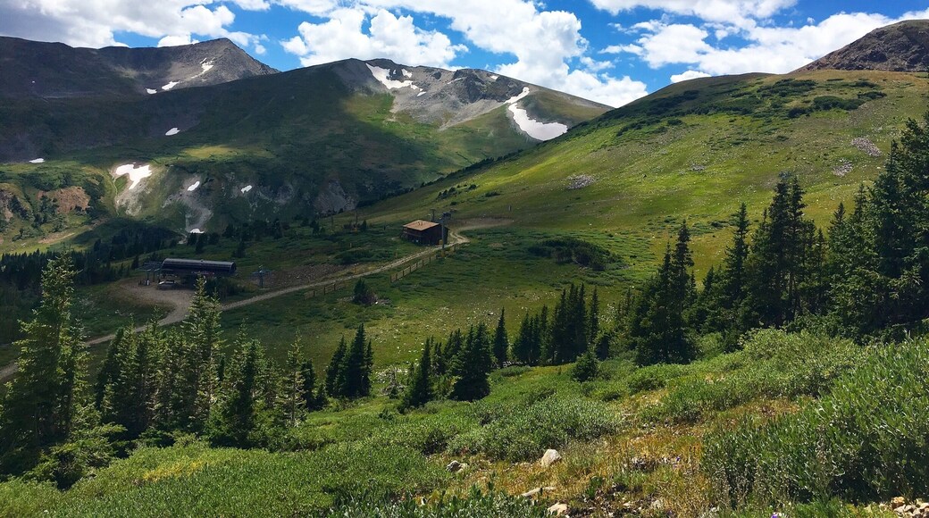 Hiking Peak 8 in Breckenridge, CO. Beautiful scenery of mountains, nature, sky, with the added bonus of fresh air. Totally worth the effort. About half the way up after getting a lift up part of the way from Breckenridge. The mountain is just short of 13,000 ft.
#mountains, #hiking, #beautiful, #nature, #Breckenridge, #peak8