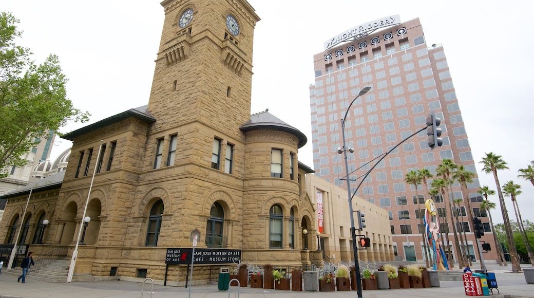 Downtown San Jose featuring heritage architecture