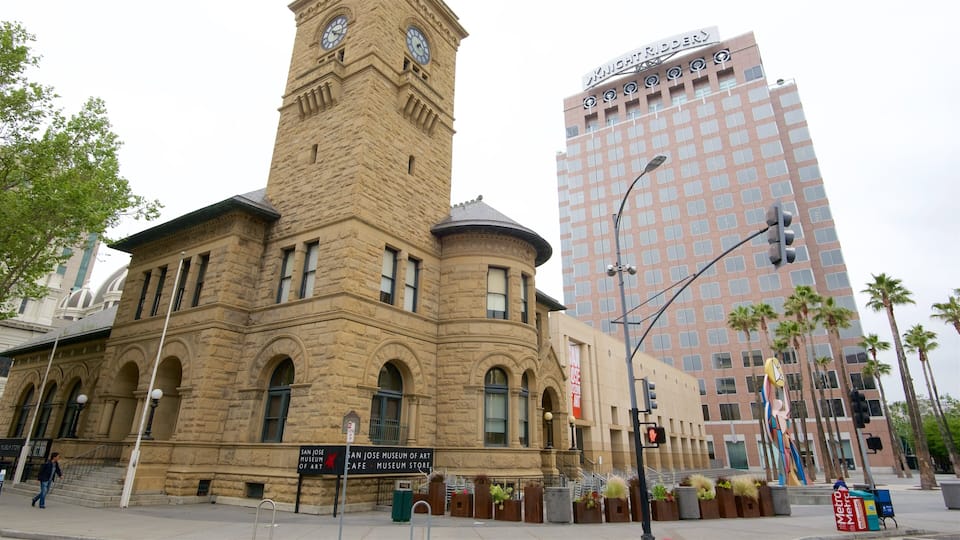 Downtown San Jose featuring heritage architecture