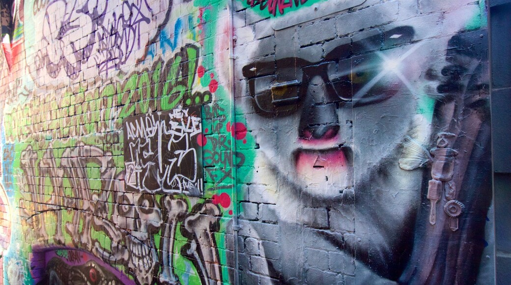 Melbourne showing outdoor art