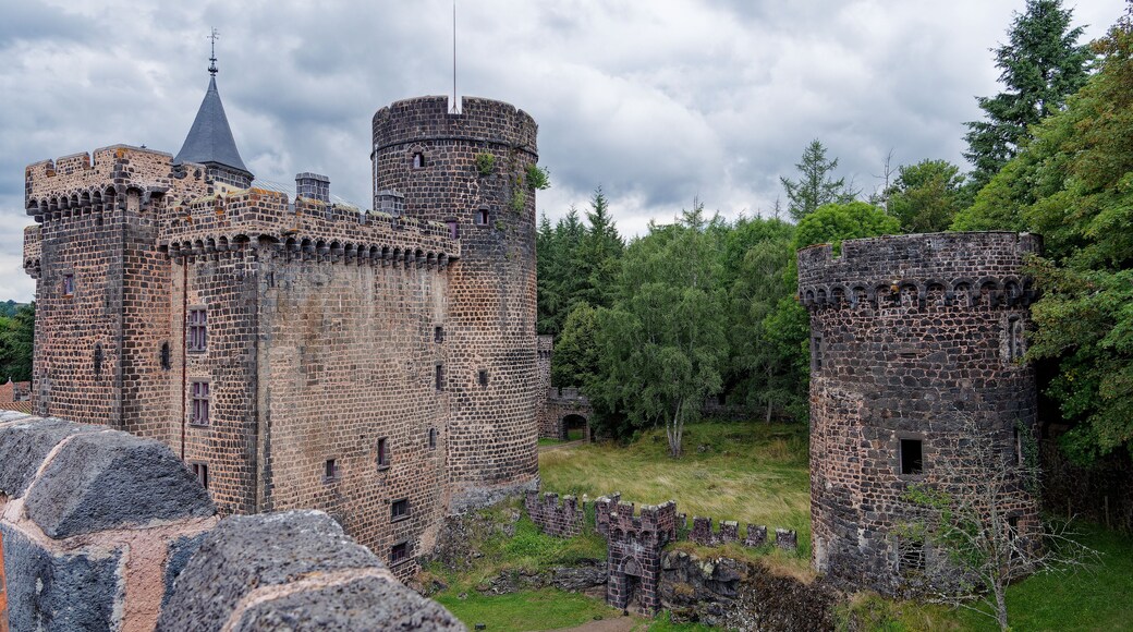 ancient fortified tower in Pontgibaud