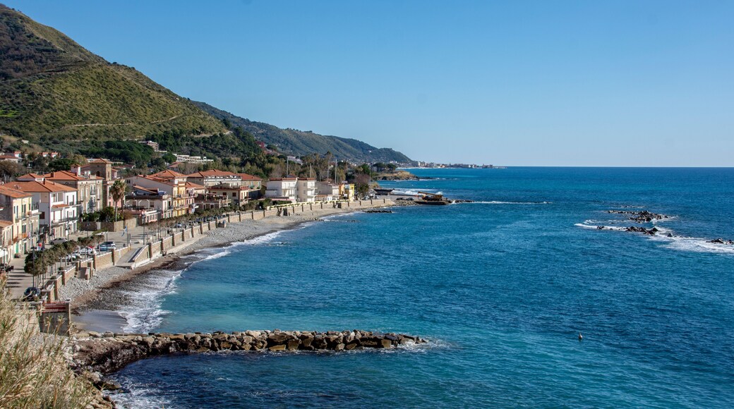 Agnone Cilento village, from Cilento Coast, Italy
