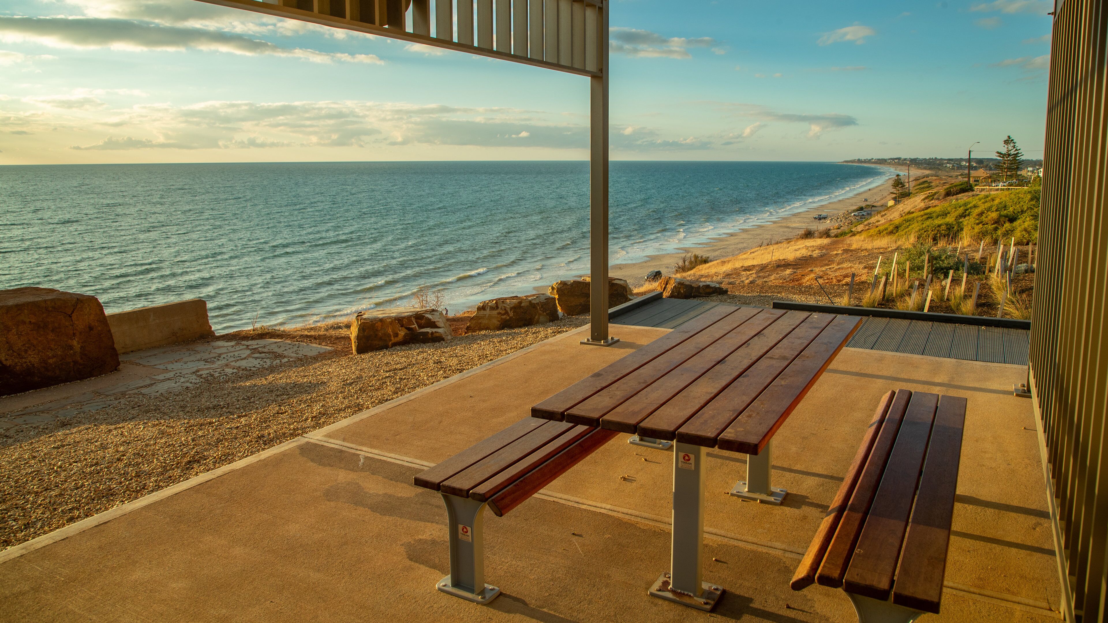 Sellicks Beach featuring general coastal views and a sunset
