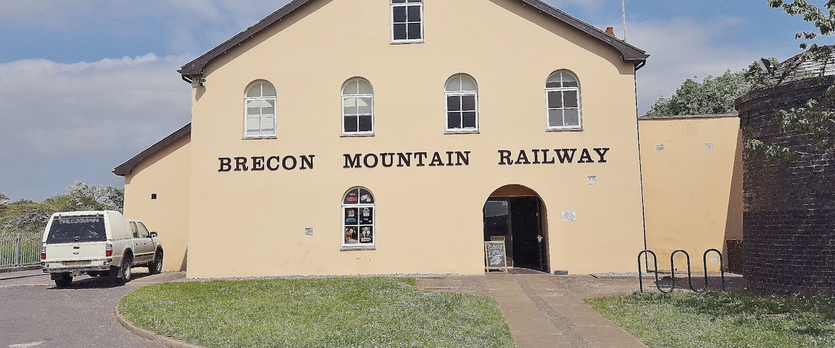 Great Steam Train ride into the Brecon Mountains,
