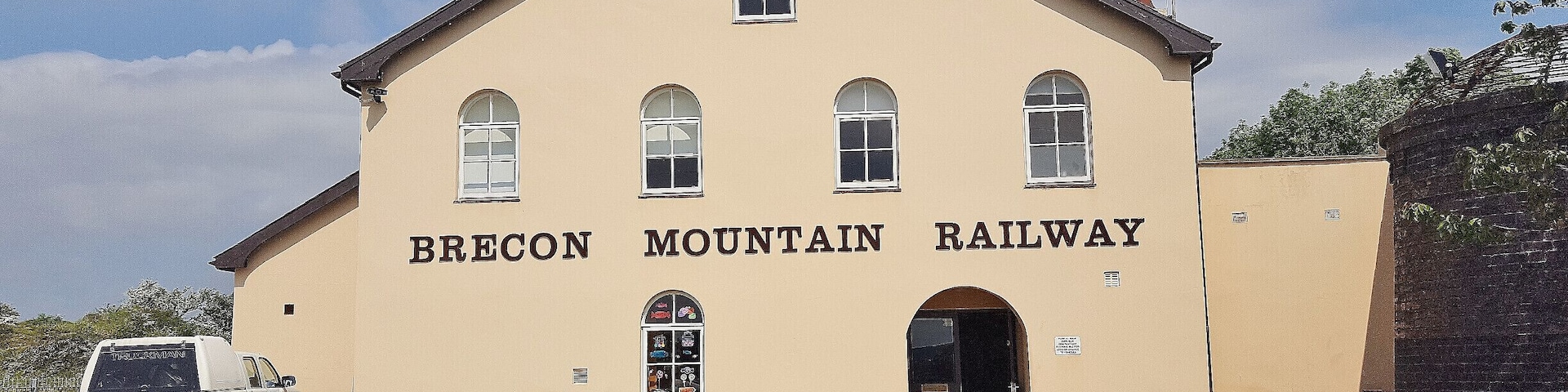 Great Steam Train ride into the Brecon Mountains,