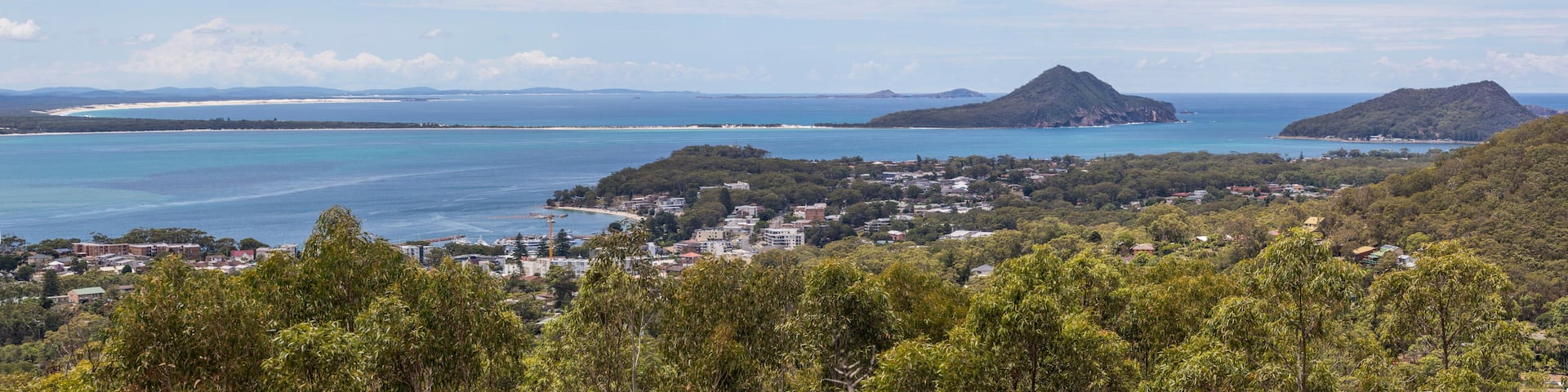 Nelson Bay - Port Stephens from Gan Gan lookout