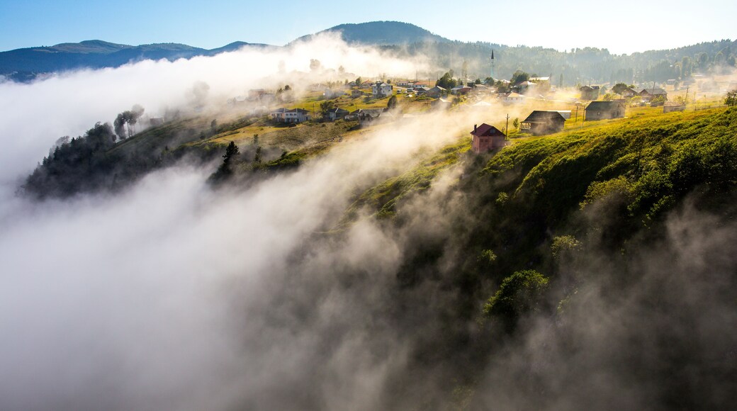 Trabzon Akcaabat Hıdırlık hill.