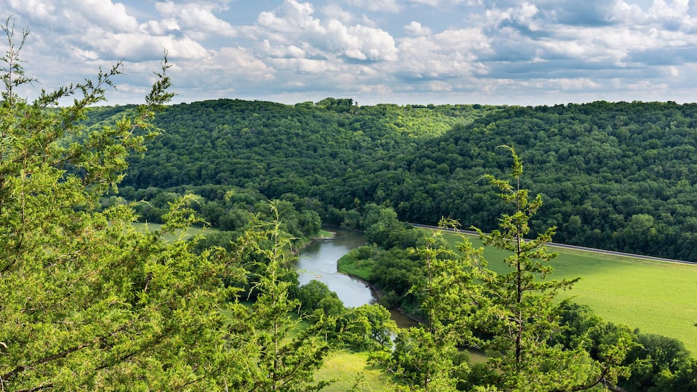 Root River Valley Scenic Landscape