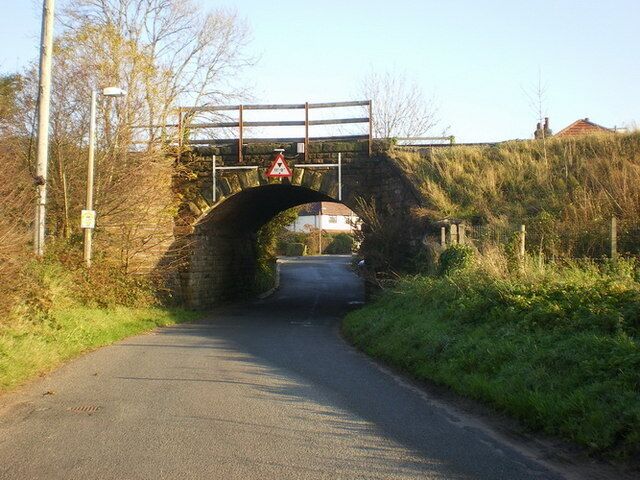 Sandy Lane To the railway bridge and then Mickering Lane
