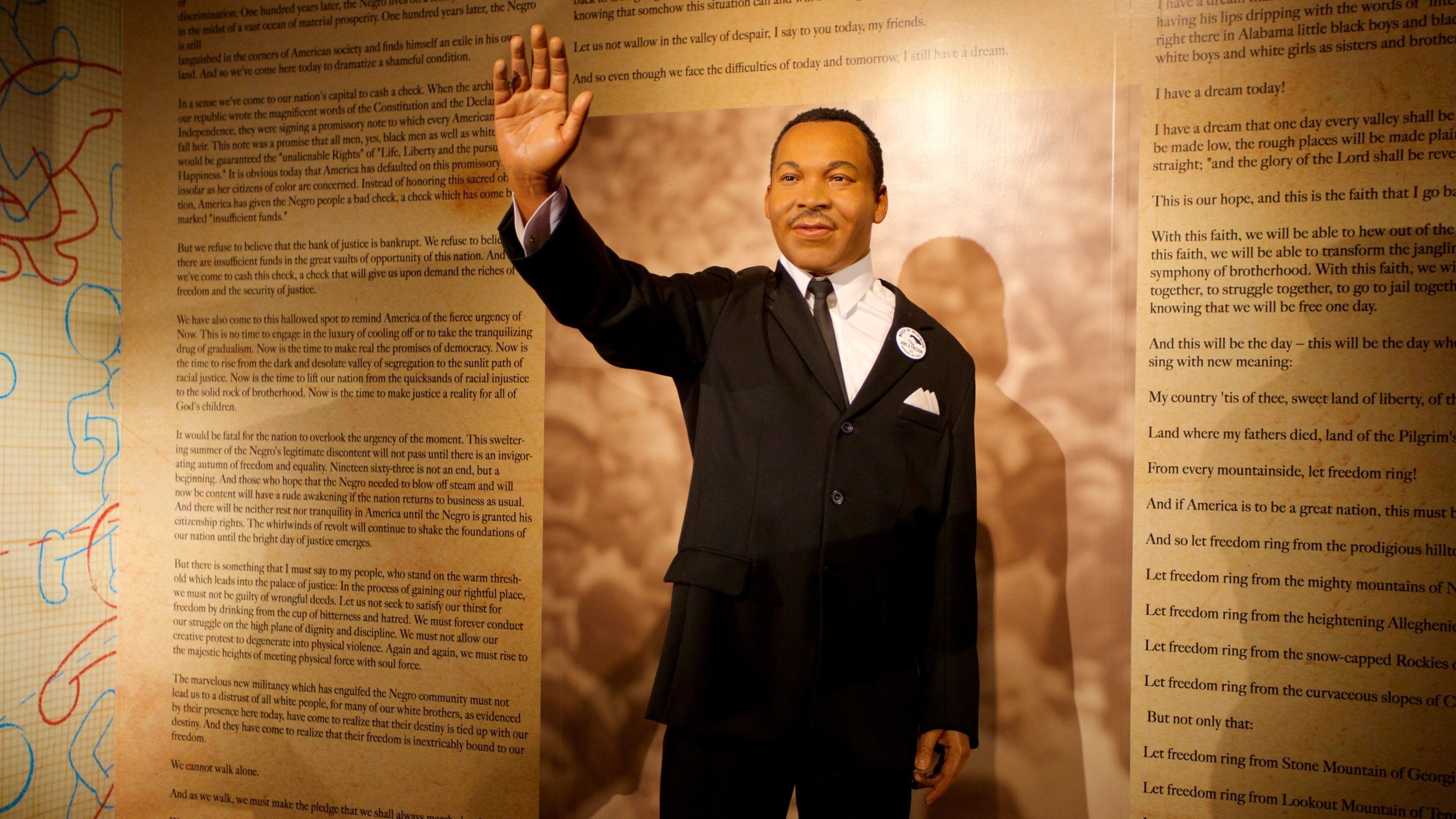 Madame Tussauds showing interior views