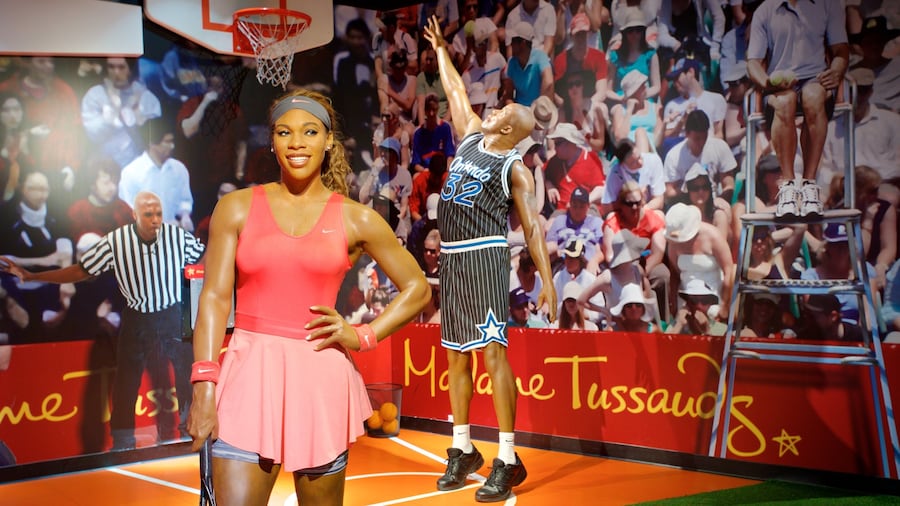 Madame Tussauds featuring interior views